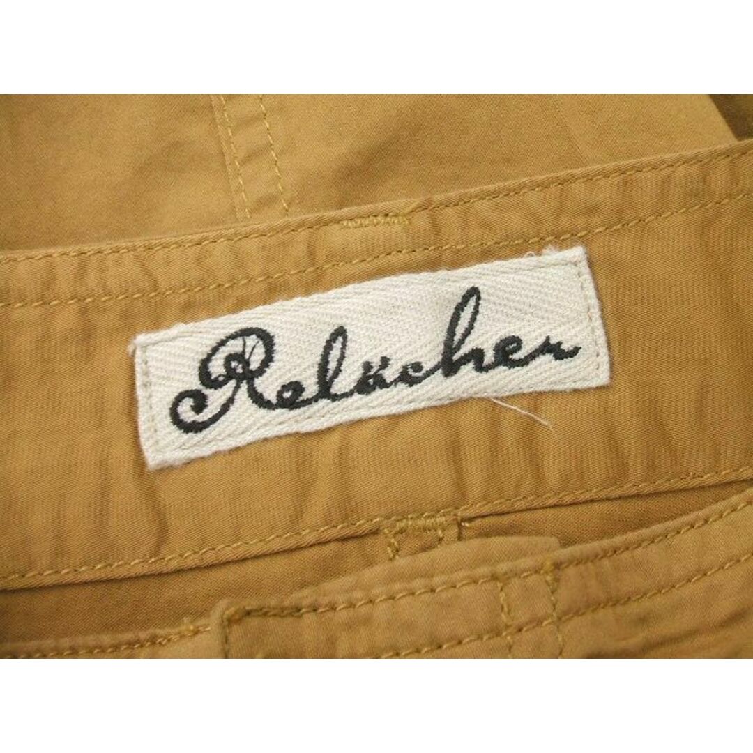 relacher(ルラシェ)のrelacher コットンスカート サイズF くすんだイエロー系 レディース ルラシェ【中古】0-0218S◎ レディースのスカート(その他)の商品写真