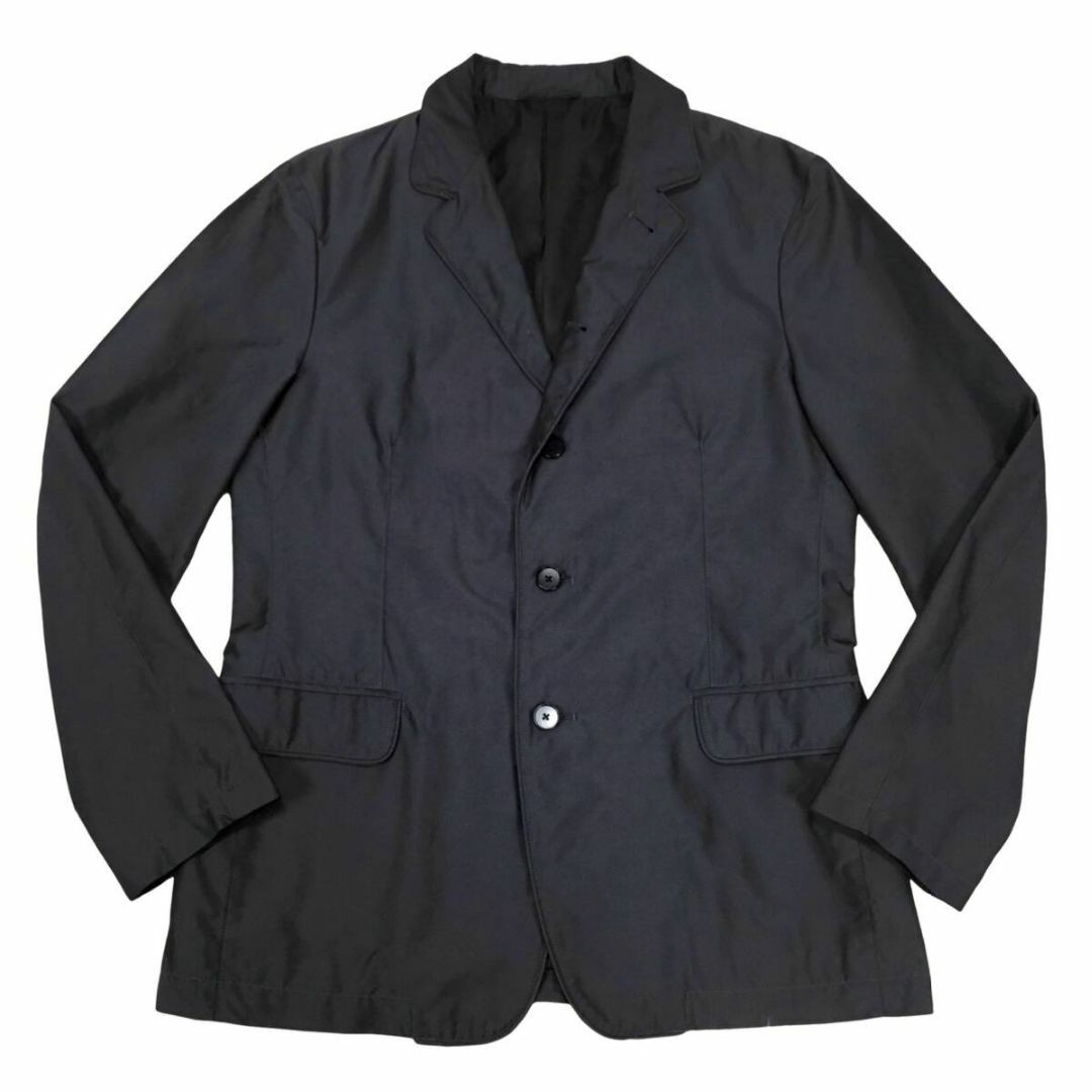 Calvin Klein(カルバンクライン)のカルバンクライン パイピング加工 マオカラージャケット M シルバーグレー メンズのジャケット/アウター(テーラードジャケット)の商品写真