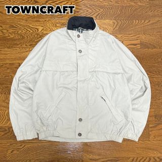 タウンクラフト(TOWNCRAFT)の80s TOWNCRAFT タウンクラフト 比翼ハイネックブルゾン USA古着(その他)