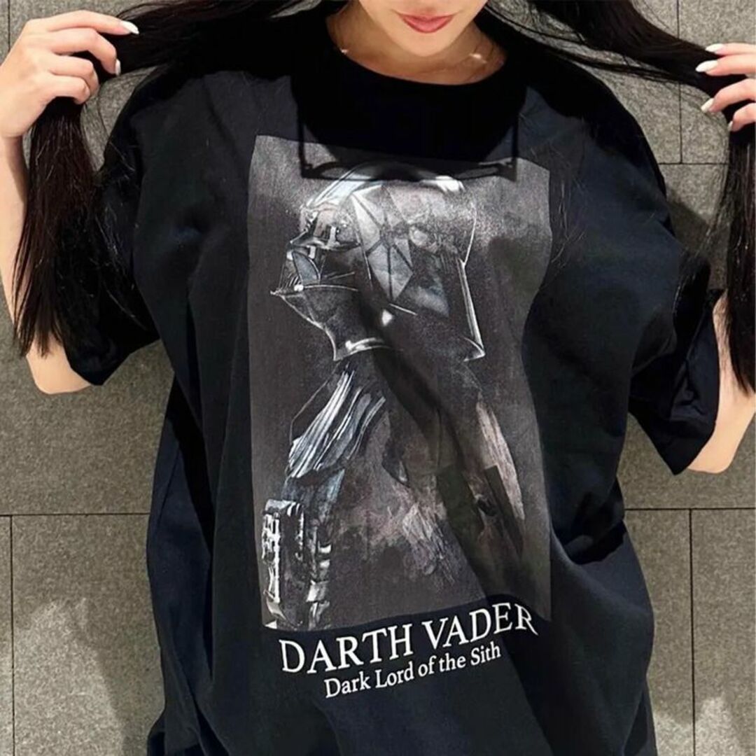 ☆【新品】【Twear】 STAR WARS スターウォーズ Tシャツ コレクション ダースベイダー ブラック Size：L メンズのトップス(Tシャツ/カットソー(半袖/袖なし))の商品写真