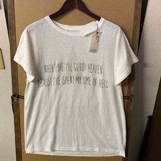 タヴァニティソージーンズ(TAVERNITI SO JEANS)の【新品】TAVERNITI SO JEANS ヴィンテージ加工 プリントTシャツ(Tシャツ/カットソー(半袖/袖なし))