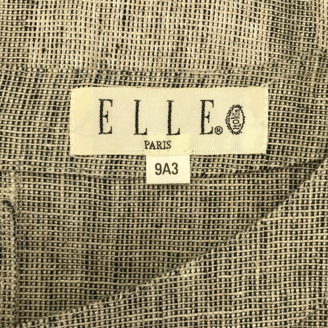 ELLE(エル)のELLE エル ワンピース ノースリーブ ロング ボタン シンプル レディース  レディースのワンピース(ロングワンピース/マキシワンピース)の商品写真