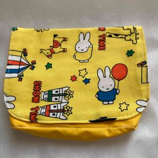 miffy - ミッフィー 移動ポケット サーカス柄 イエロー系