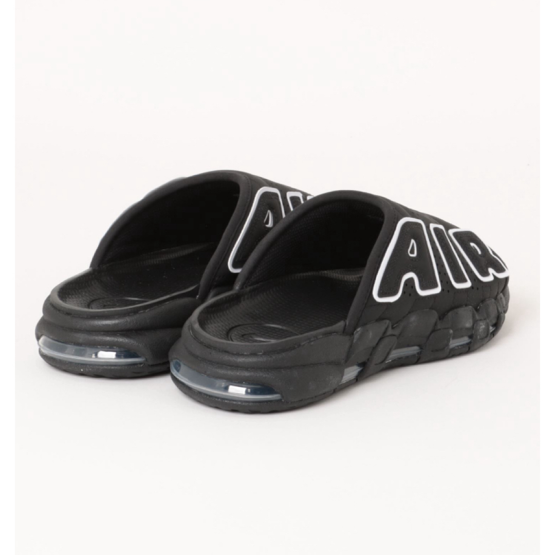 NIKE(ナイキ)の新品タグ付き★NIKE  AIR MORE UPTEMPO SLIDE  黒 メンズの靴/シューズ(サンダル)の商品写真