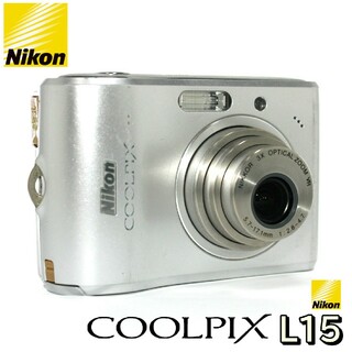 ニコン(Nikon)のNikon COOLPIX L15 クールピクス コンデジ カメラ✨完動品✨(コンパクトデジタルカメラ)