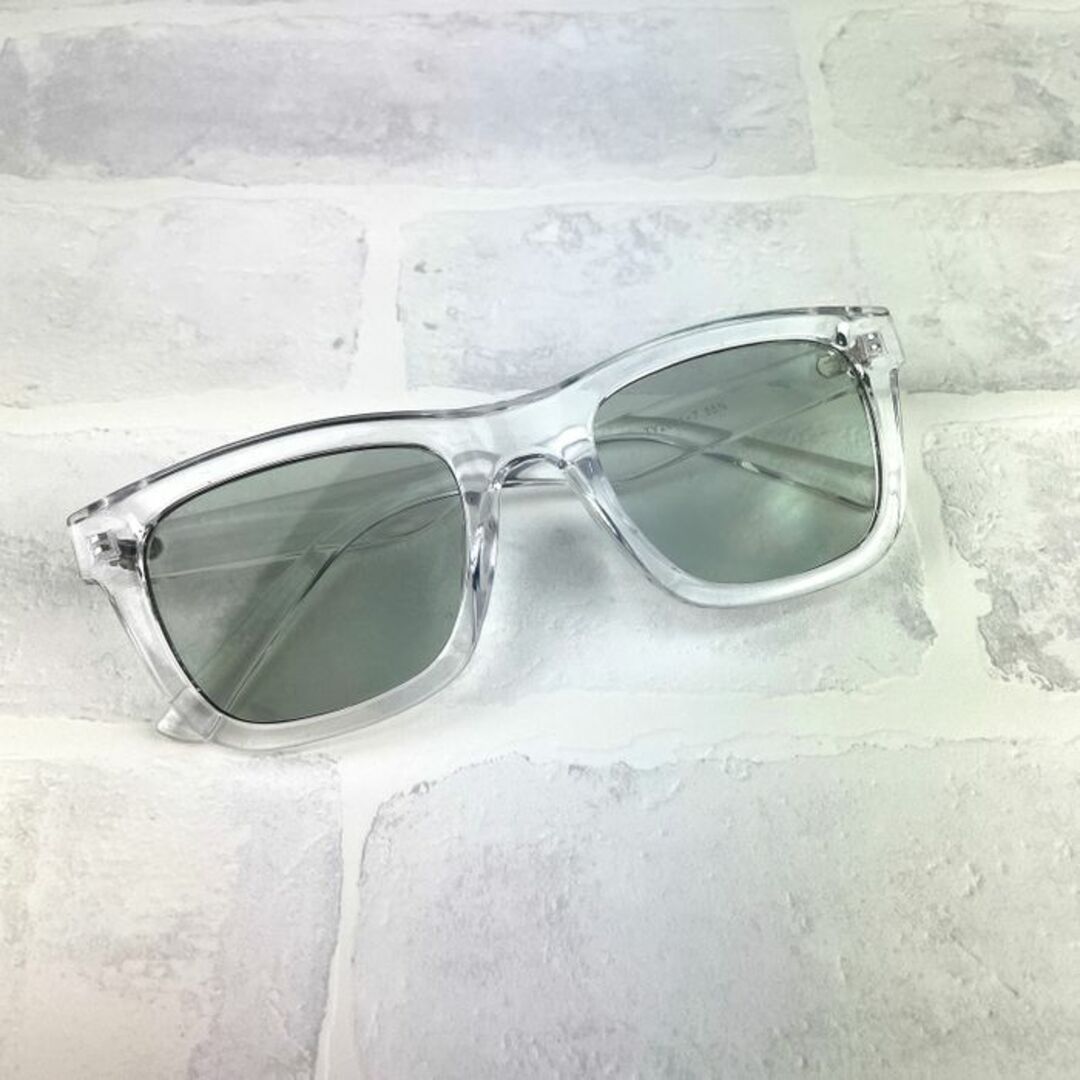 人気オーバルタイプ ボストン ウエリントン 眼鏡 サングラス モスグリーン メンズのファッション小物(サングラス/メガネ)の商品写真