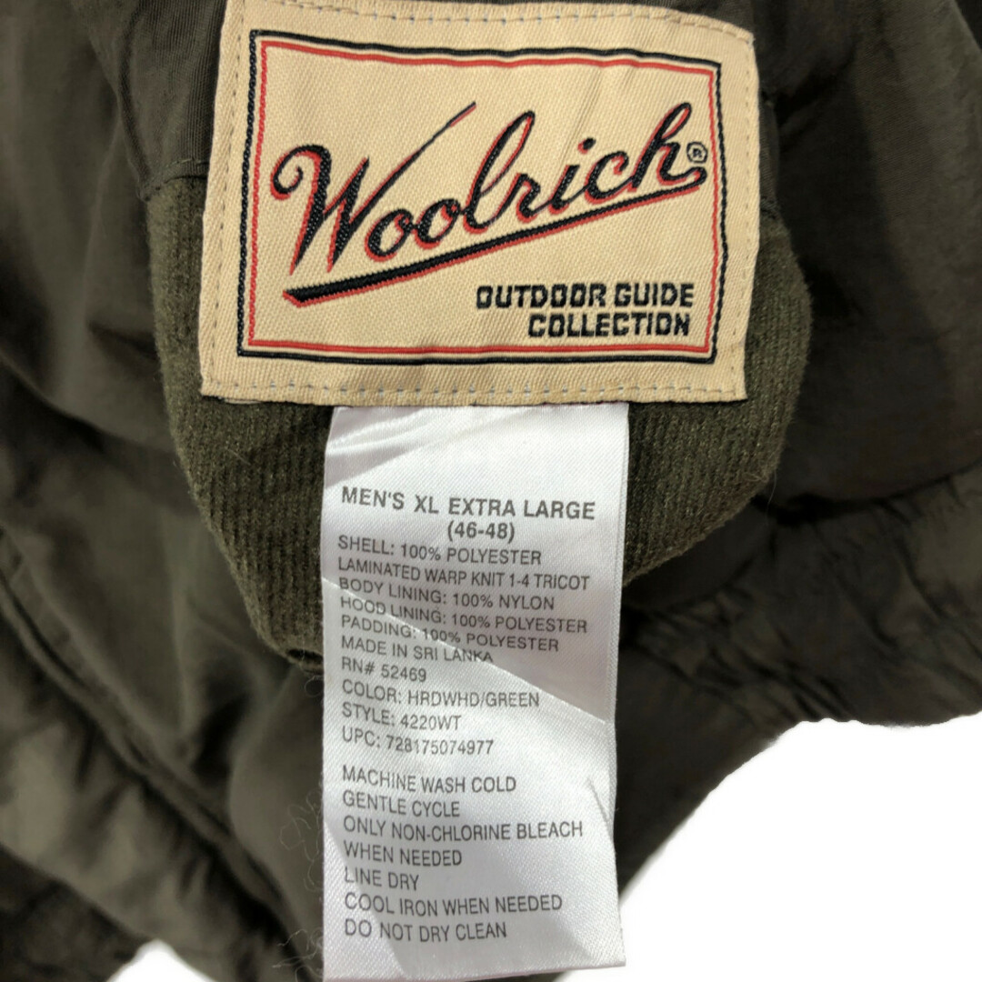 WOOLRICH(ウールリッチ)のWOOLRICH ウールリッチ リアルツリーカモ リバーシブル ジャケット カーキ (メンズ XL相当) 中古 古着 Q7116 メンズのジャケット/アウター(その他)の商品写真