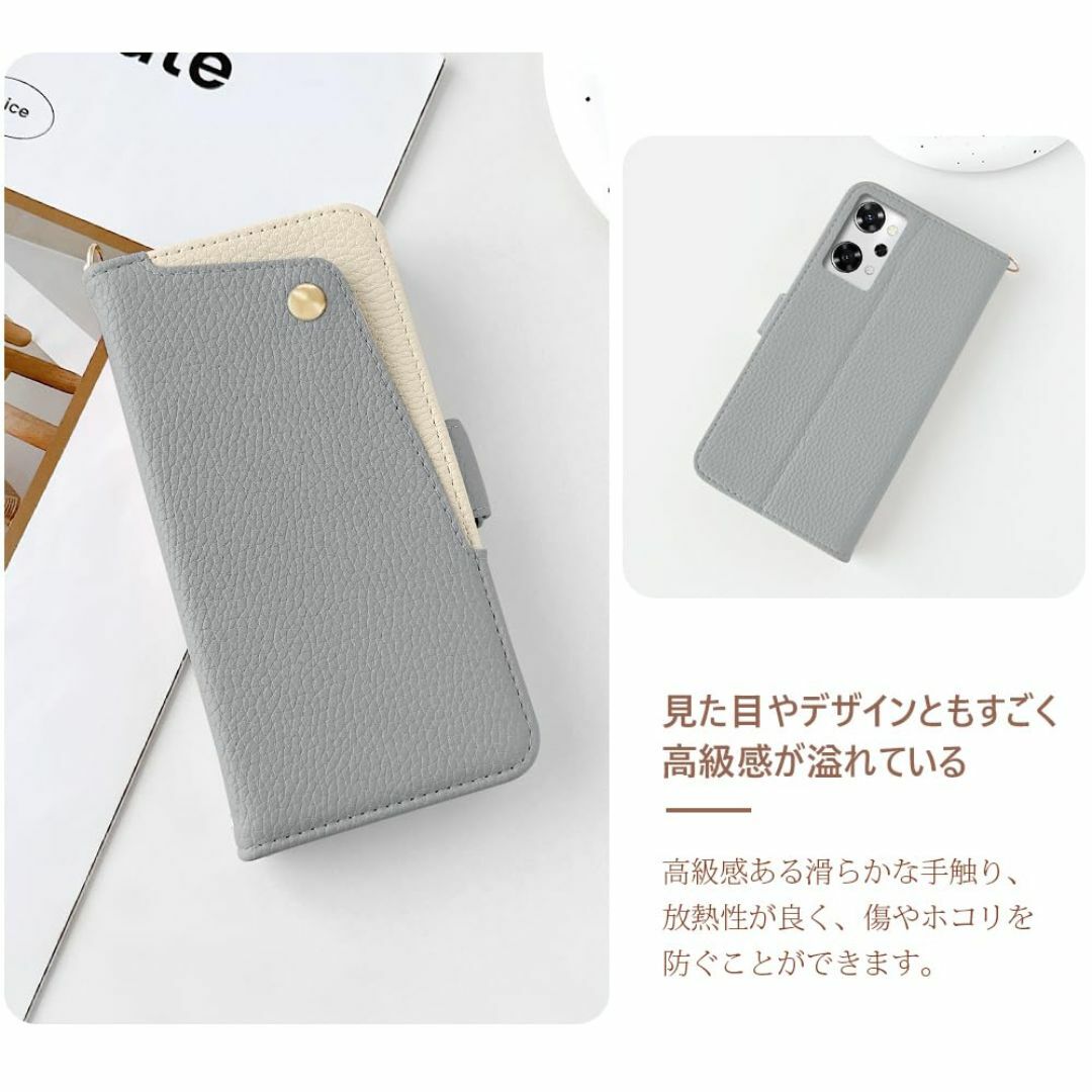 Kahper for oppo reno7 a / reno9 a ケース手帳型 スマホ/家電/カメラのスマホアクセサリー(その他)の商品写真