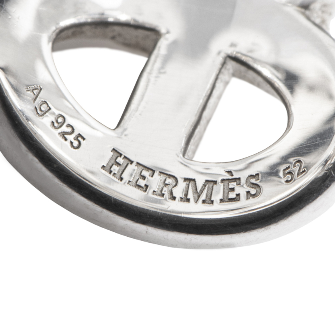 Hermes(エルメス)のHERMES エルメス シェーヌダンクル アンシェネGM リング・指輪 12号 シルバー【中古】 レディースのアクセサリー(リング(指輪))の商品写真