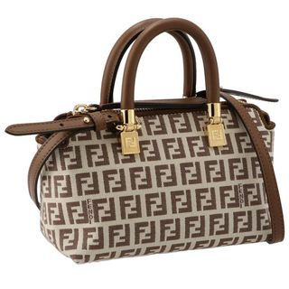 FENDI - フェンディ FENDI ショルダーバッグ ミニ バイ ザ ウェイ BY THE WAY ボストンバッグ FFロゴ ファブリック 8BS067 ARBN F1NXB