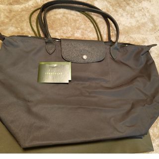 ロンシャン(LONGCHAMP)の【LONGCHAMP】ル・プリアージュ・ネオ　GRIS(トートバッグ)