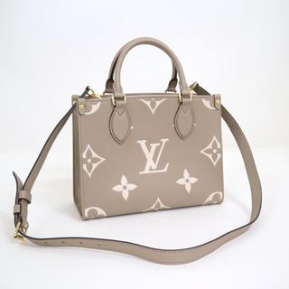 ルイヴィトン(LOUIS VUITTON)の【LOUIS VUITTON】ルイヴィトン オンザゴーPM 2WAYショルダーバッグ モノグラム アンプラント トゥルトレール M45779 RFID/br3907ko(ショルダーバッグ)