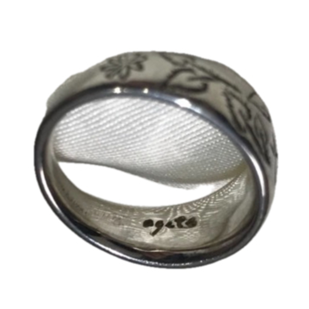agete(アガット)のRR1022 アガット　指輪　SV 甲丸　4g レディースのアクセサリー(リング(指輪))の商品写真