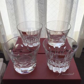 バカラ(Baccarat)のバカラ  エトナ  ベルーガ  ロックグラス  4客(グラス/カップ)