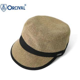 美品　【ORCIVAL】ラフィアライクキャップ RLP