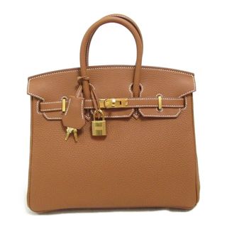 エルメス(Hermes)のエルメス バーキン25 ゴールド ハンドバッグ ハンドバッグ(ハンドバッグ)