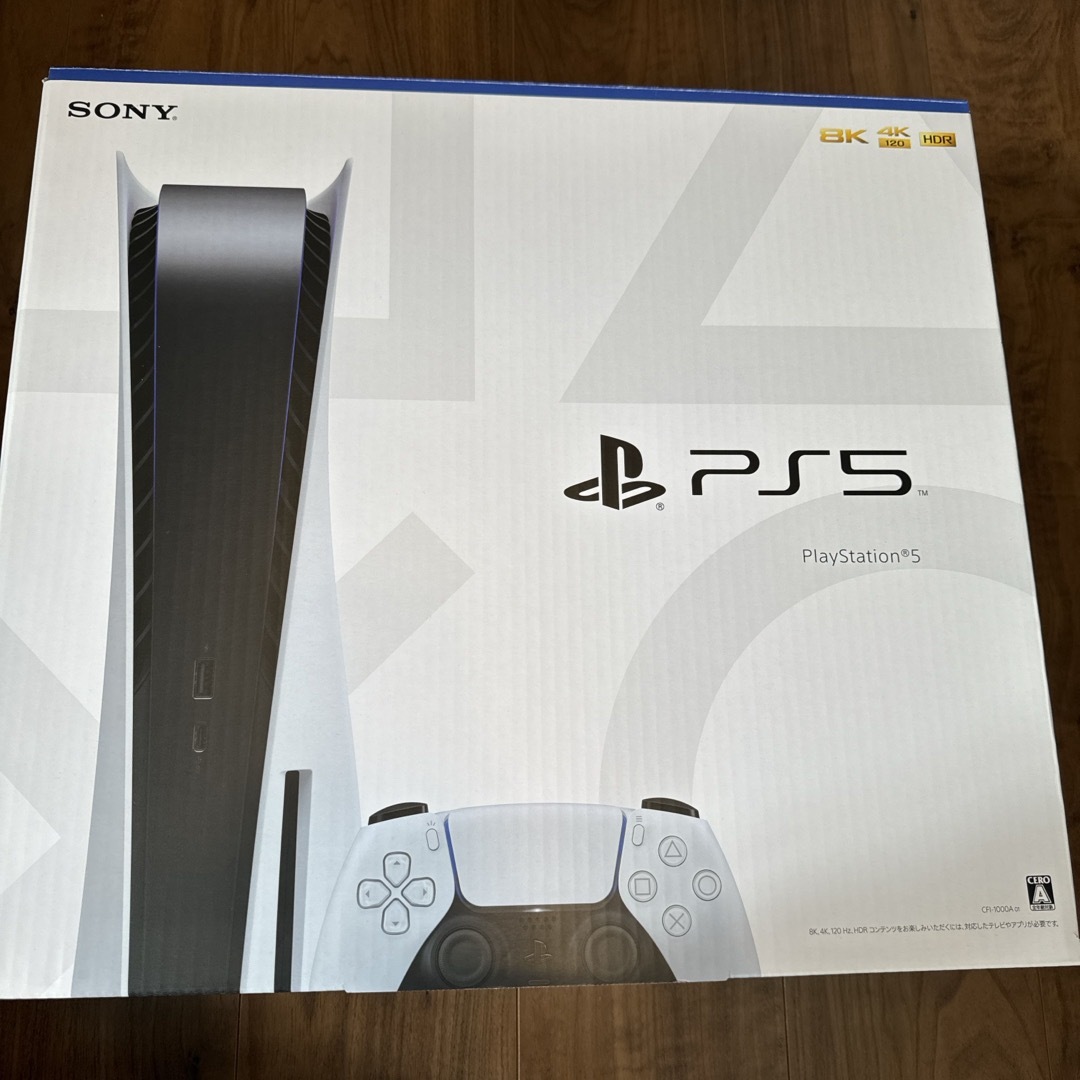 PlayStation5 CFI-1000A ディスクドライブ搭載 エンタメ/ホビーのゲームソフト/ゲーム機本体(家庭用ゲーム機本体)の商品写真