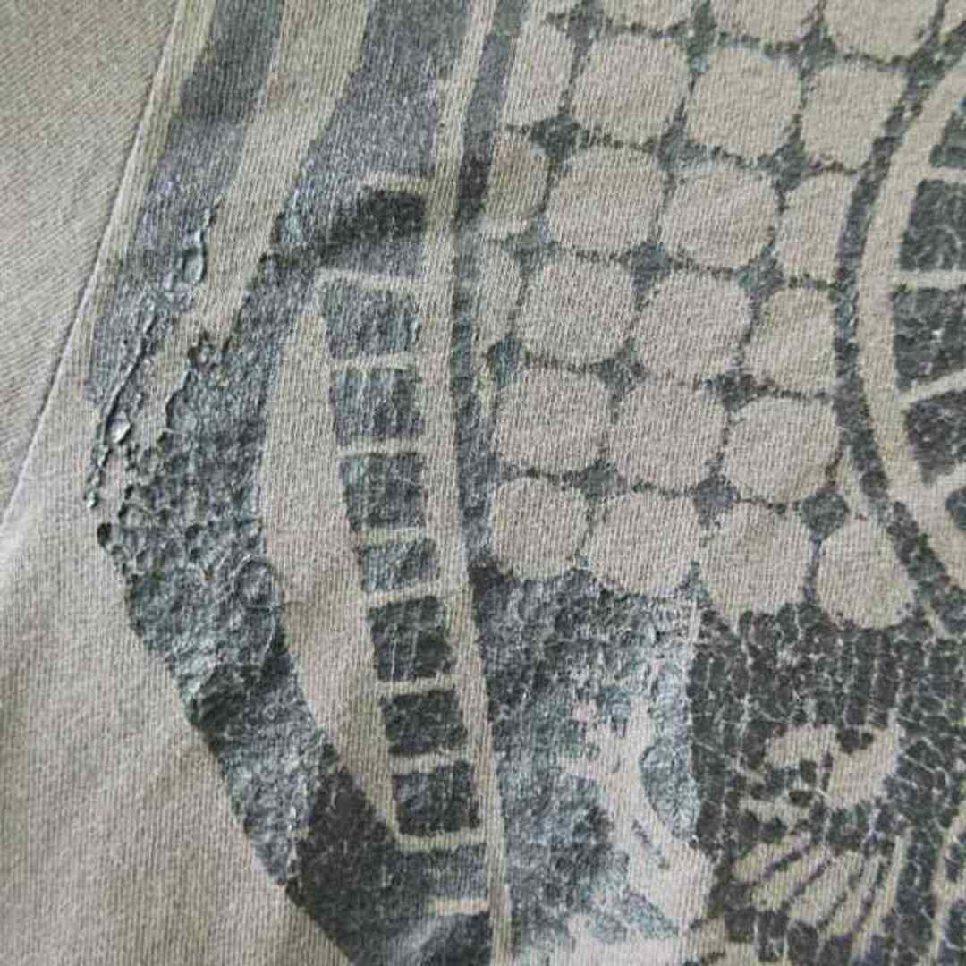 DIESEL(ディーゼル)のディーゼル DIESEL Tシャツ カットソー ロンT 長袖 プリント グレーS メンズのトップス(Tシャツ/カットソー(七分/長袖))の商品写真