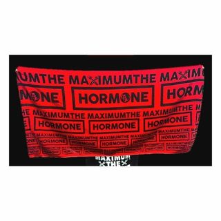 マキシマムザホルモン KOJARE COUPLE BATH TOWEL 赤 新品(ミュージシャン)