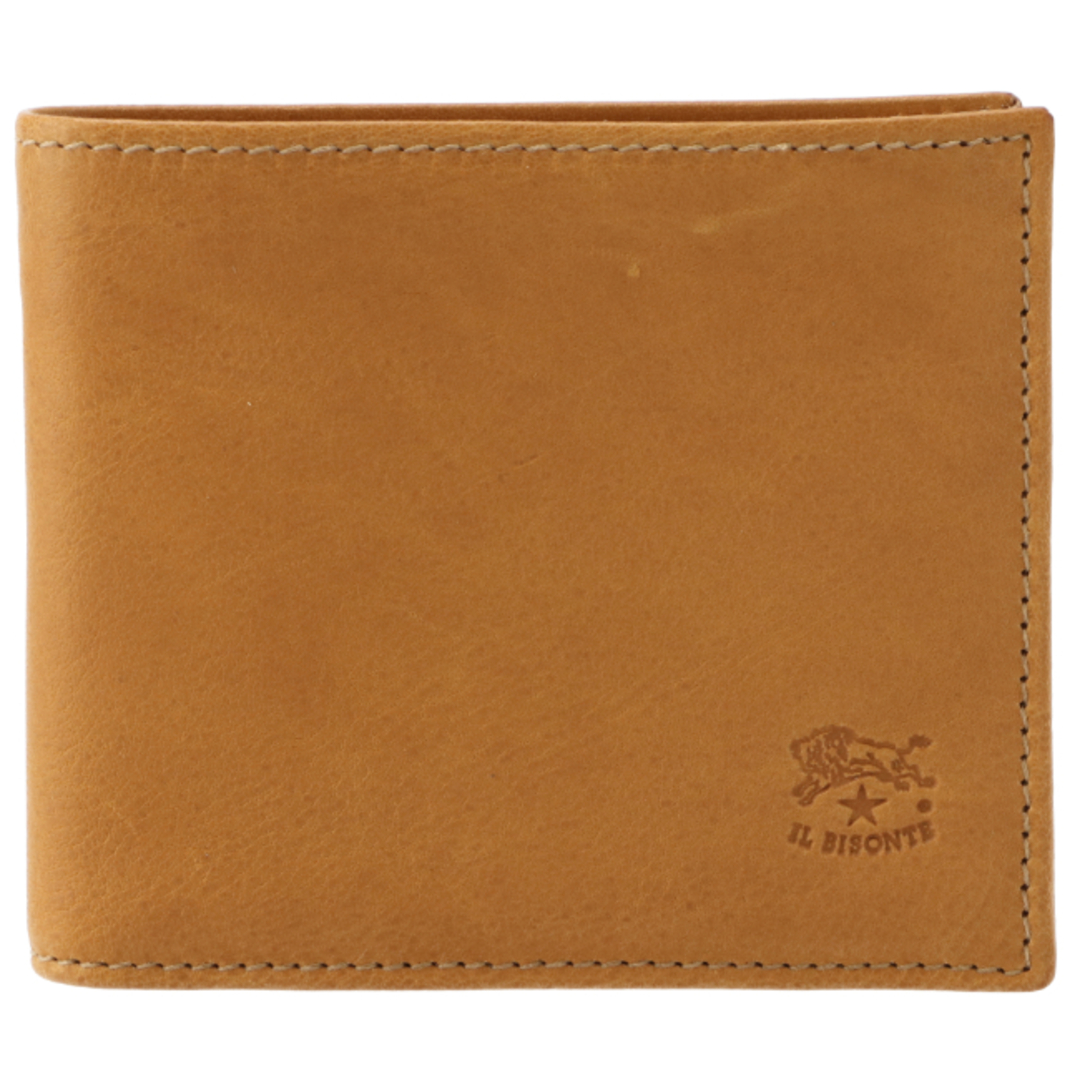 IL BISONTE(イルビゾンテ)のイルビゾンテ/IL BISONTE 財布 メンズ BI FOLD WALLET CLASSIC IN VACCHETTA VINTAGE 二つ折り財布 SBW023-PO0001 メンズのファッション小物(折り財布)の商品写真