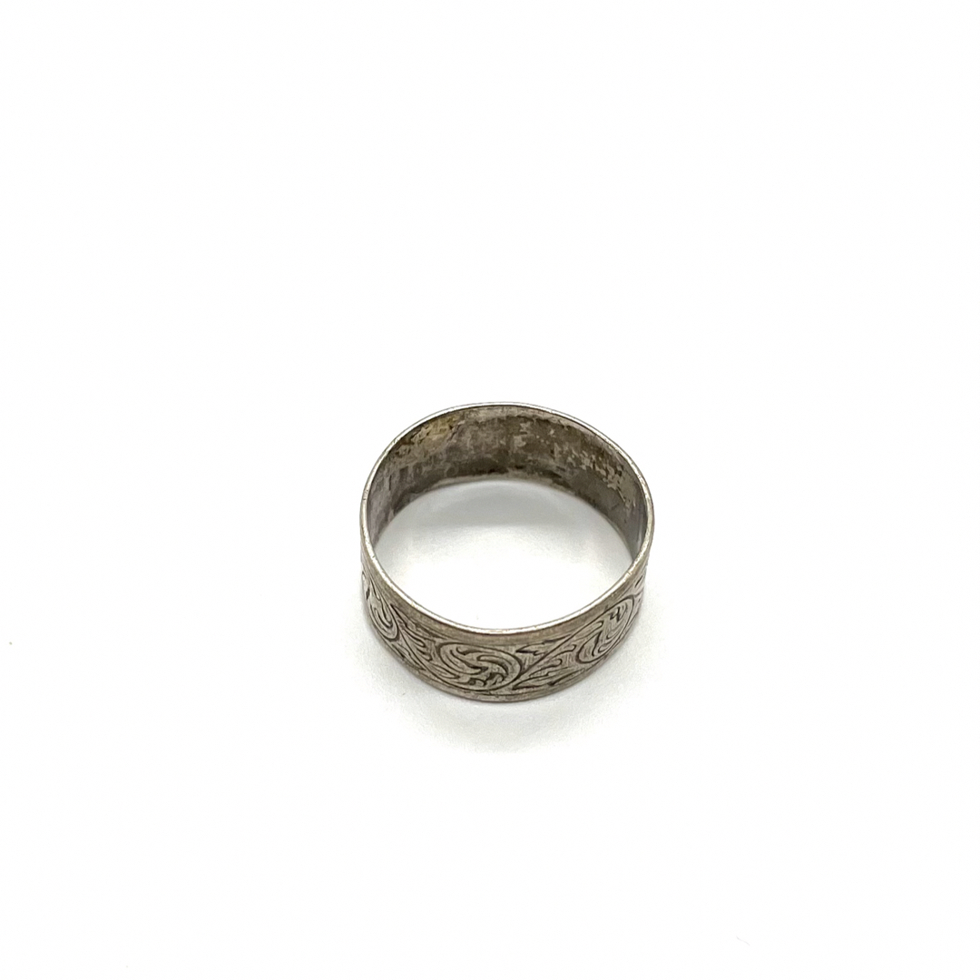 VINTAGE(ヴィンテージ)の【ヴィンテージ】デザインカットリング 指輪 スターリングシルバー925 メンズのアクセサリー(リング(指輪))の商品写真