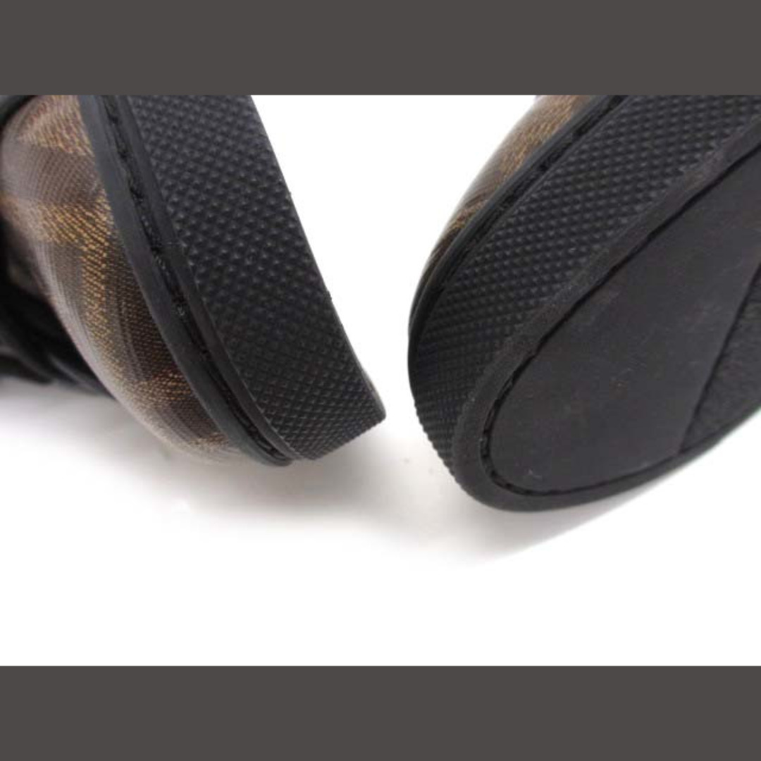 FENDI(フェンディ)のフェンディ 8E6594 ズッカ柄 PVC ハイカット スニーカー 35 レディースの靴/シューズ(スニーカー)の商品写真