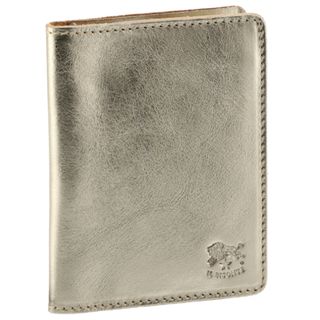 イルビゾンテ(IL BISONTE)のイルビゾンテ/IL BISONTE 名刺入れ メンズ CARD CASE CLASSIC IN VACCHETTA METALLIZZATA カードケース SCC003-PV0012(名刺入れ/定期入れ)