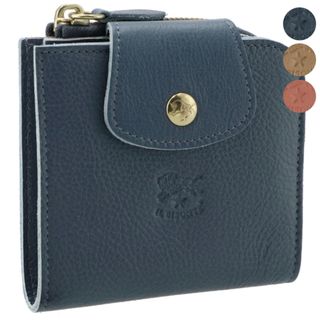 イルビゾンテ(IL BISONTE)のイルビゾンテ/IL BISONTE 財布 メンズ MEDIUM WALLET ACERO IN VACCHETTA VEGETALE INGRASSATA 二つ折り財布 SMW175-PV0001(折り財布)