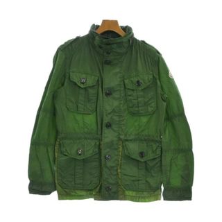 モンクレール(MONCLER)のMONCLER モンクレール ブルゾン（その他） 1(S位) 緑 【古着】【中古】(その他)