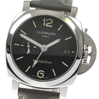 パネライ(PANERAI)のパネライ PANERAI PAM00535 ルミノール1950 3デイズ GMT デイト スモールセコンド 自動巻き メンズ 良品 _817503(腕時計(アナログ))