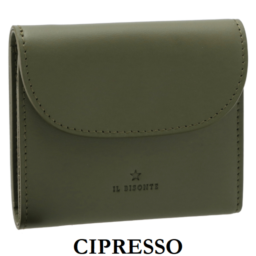 IL BISONTE(イルビゾンテ)のイルビゾンテ/IL BISONTE 財布 メンズ SMALL WALLET MAGGIO IN VACCHETTA A BIO-CONCIA 三つ折り財布 SSW016-PV0041 メンズのファッション小物(折り財布)の商品写真