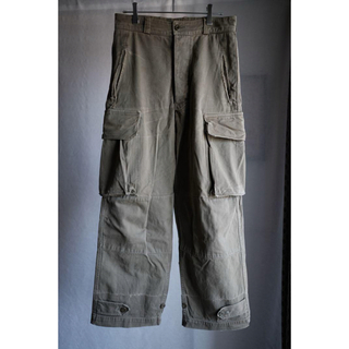 VINTAGE - 1950s french m47 cargo pants フランス軍