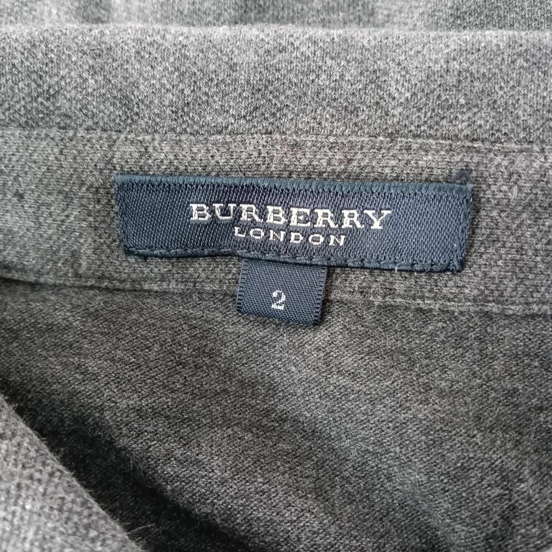 BURBERRY(バーバリー)の美品 BURBERRY LONDON バーバリーロンドン ポロシャツ 2 レディースのトップス(ポロシャツ)の商品写真