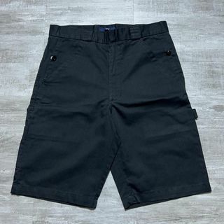 ステューシー(STUSSY)のUSA製 OLD STUSSY ステューシー ハーフパンツ ブラック チノパン(ショートパンツ)