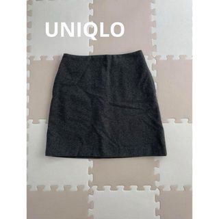 ユニクロ(UNIQLO)のユニクロ　ウールブレンドミニスカート(ミニスカート)