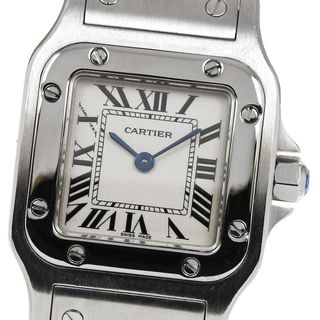 カルティエ(Cartier)のカルティエ CARTIER W20056D6 サントスガルベ SM クォーツ レディース 内箱付き_814947(腕時計)