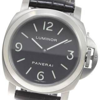 パネライ(PANERAI)のパネライ PANERAI PAM00176 ルミノール ベース 手巻き メンズ _816450(腕時計(アナログ))