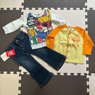 ヒステリックミニ(HYSTERIC MINI)のヒステリックミニ　3点セット(Tシャツ/カットソー)