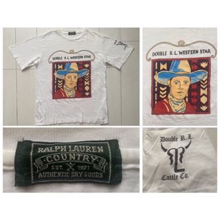 ダブルアールエル(RRL)の90s POLO COUNTRY RRL DOUBLE RL ダブルアールエル(Tシャツ/カットソー(半袖/袖なし))