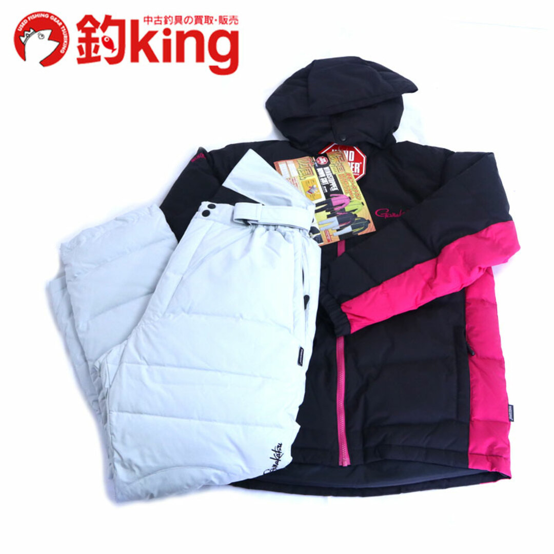 中古/未使用品】 がまかつ ウィンドストッパー ダウンスーツ GM 中古/未使用品】 がまかつ ウィンドストッパー ダウンスーツ GM