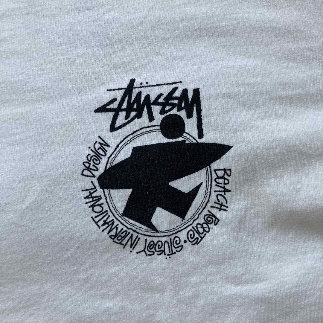 STUSSY(ステューシー)の入手困難✨USA製 stussy 両面 サーフマン　人気Lサイズ 半袖tシャツ メンズのトップス(Tシャツ/カットソー(半袖/袖なし))の商品写真