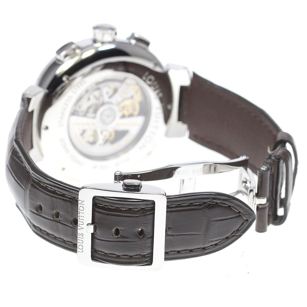 LOUIS VUITTON(ルイヴィトン)のルイ・ヴィトン LOUIS VUITTON Q114A タンブール エルプリメロ クロノグラフ デイト 自動巻き メンズ 内箱付き_815422 メンズの時計(腕時計(アナログ))の商品写真