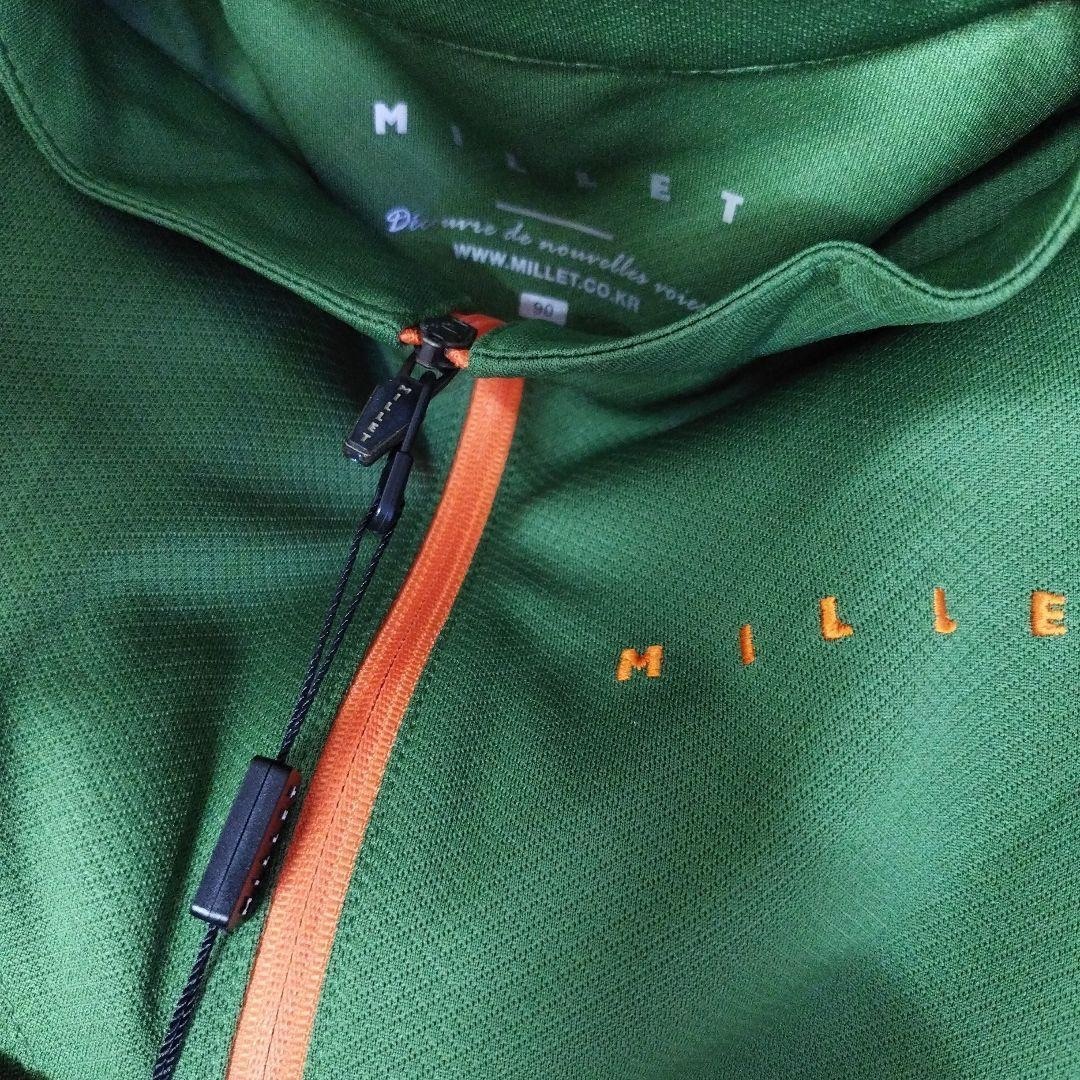 MILLET(ミレー)のMILLET ミレー　ハーフジップ　トップス　Mサイズ　アウトドアウェア　登山 レディースのトップス(その他)の商品写真