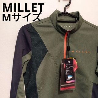 ミレー(MILLET)のMILLET ミレー　ハーフジップ　トップス　Mサイズ　アウトドアウェア　登山(その他)