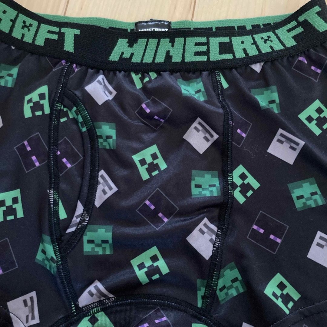 Minecraft(マインクラフト)のマインクラフト　男子パンツ　下着2枚 キッズ/ベビー/マタニティのキッズ服男の子用(90cm~)(下着)の商品写真