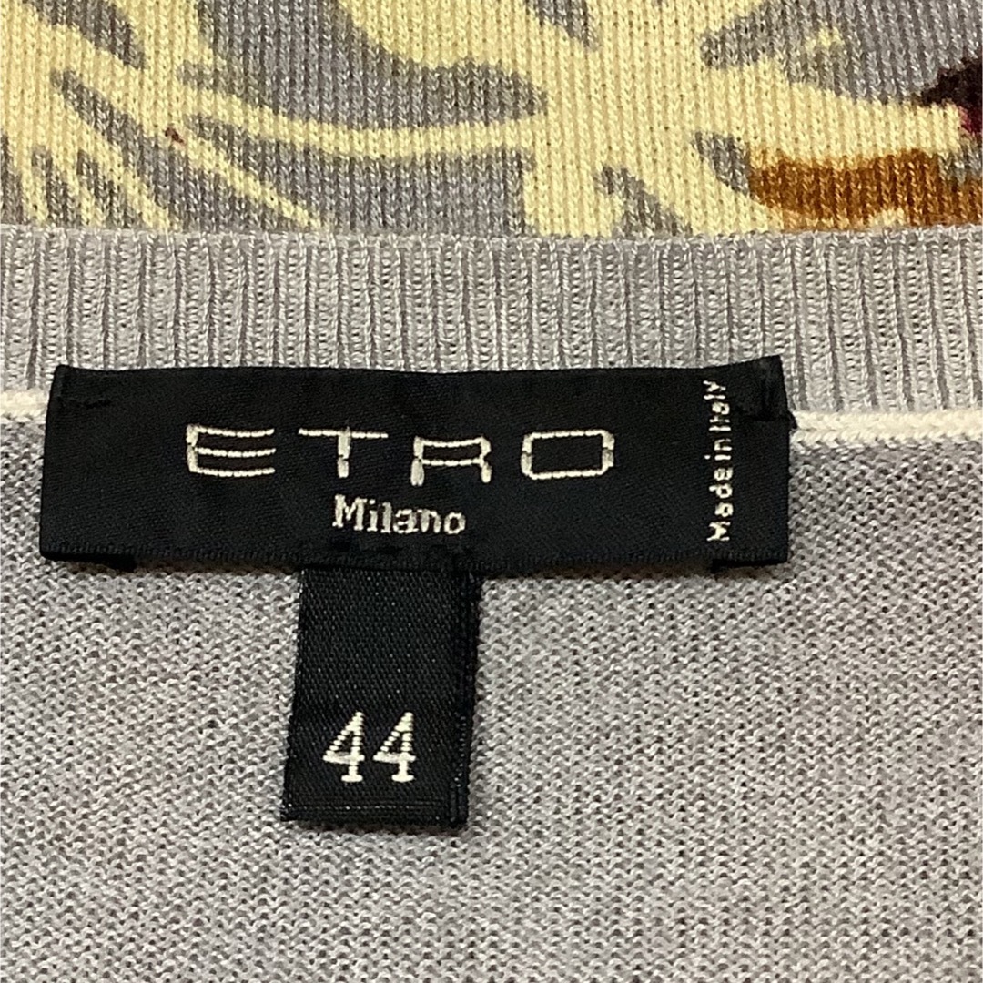 ETRO(エトロ)のエトロ ETRO カシミヤ ニット セーター 柄物 長袖 【44】レディース  レディースのトップス(ニット/セーター)の商品写真