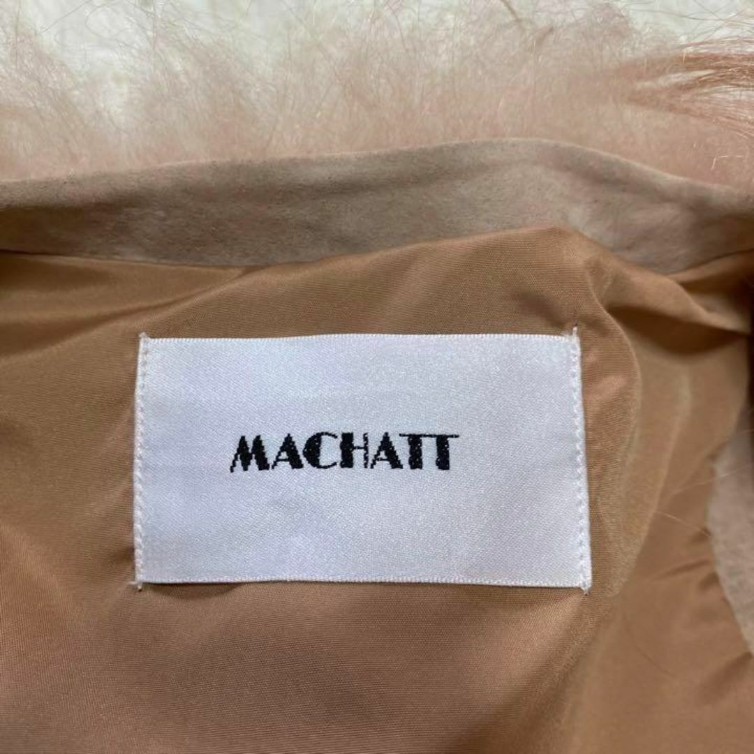 MACHATT マチャット　ゴートファーベスト　ヤギ革　豚革 レディースのトップス(ベスト/ジレ)の商品写真