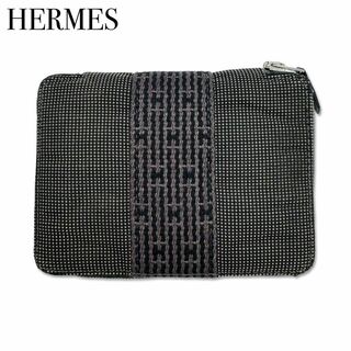 Hermes - エルメス エールライン パースPM 二つ折り 財布 ウォレット 小銭入れ グレー