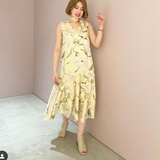 GRACE CONTINENTAL（ワンピース ・ イエロー/黄色系）のフリマ