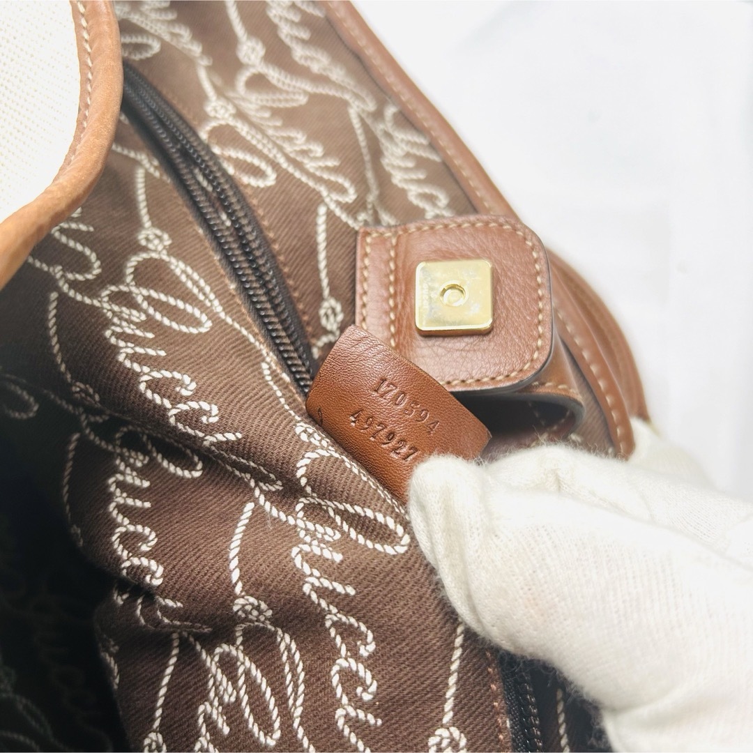 Gucci(グッチ)のGUCCI グッチ　トートバッグ　キャンバス　レザー ロゴ　2way メンズのバッグ(トートバッグ)の商品写真